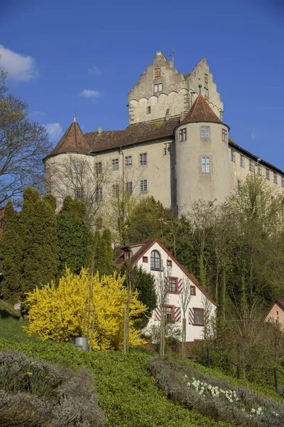 Old Castle Meersburg Baden Wuerttemberg Almanya Avrupa — Stok fotoğraf