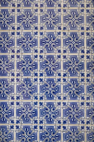 Azulejos Tiles Wall Porcelain Tiles Porto Portugal Europe — Stock Photo, Image