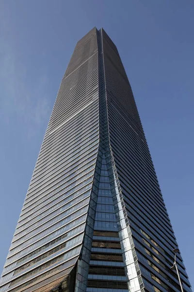 Centro Comercio Internacional Rascacielos Icc Union Square West Kowloon Hong —  Fotos de Stock