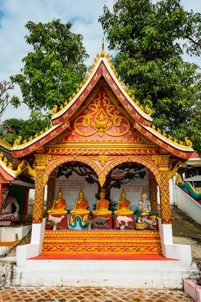 Tempio Buddista Sang Provincia Louangphabang Laos Asia — Foto Stock