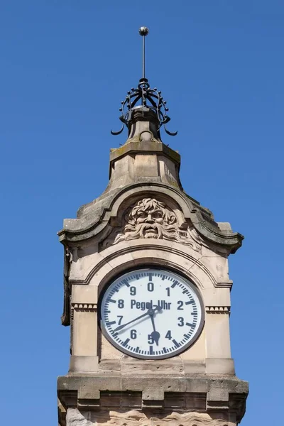 Pegeluhr Dsseldorf North Rhine Westphalia Germany Europe — Stock Photo, Image