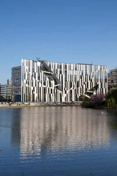 Edificio Oficinas Arquitecto Daniel Libeskind Bogen Dsseldorf Renania Del Norte — Foto de Stock