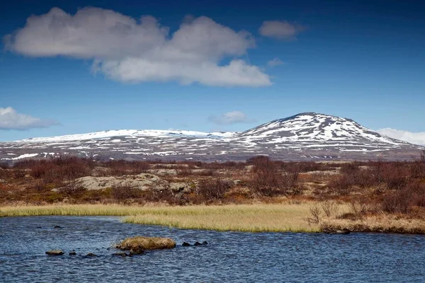 Landscape Pingvallavatn Lake Thingvellir Thingvellir National Park Golden Circle Iceland — Stok fotoğraf