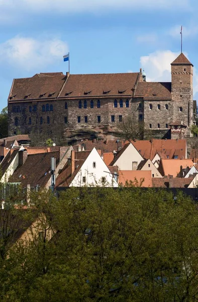 纽伦堡皇家城堡 纽伦堡 法国中部 德国巴伐利亚 — 图库照片