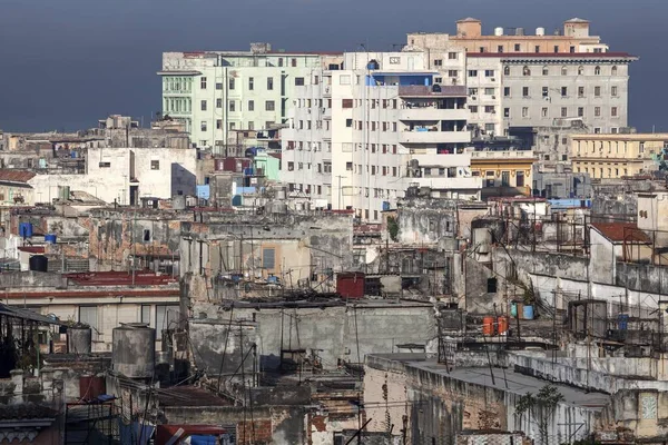 View Houses Rooves City Centre Havana Cuba Central America — Stock Photo, Image
