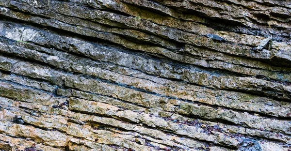 Stcertified Rock Slab Stone Layers Partnach Gorge Garmisch Partenkirchen Βαυαρία — Φωτογραφία Αρχείου