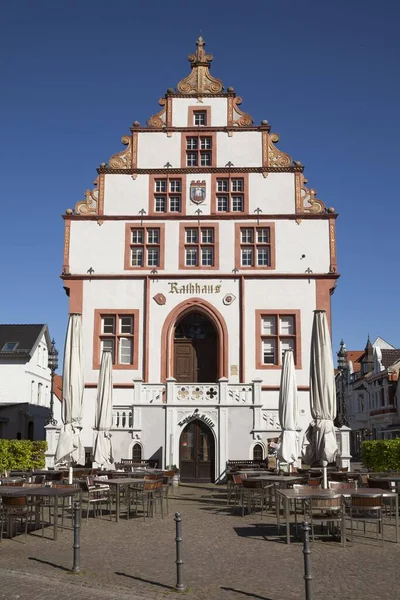 德国北莱茵 威斯特法伦Bad Salzuflen市政厅 — 图库照片