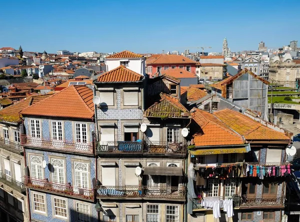 Vista Del Centro Histórico Oporto Portugal Europa — Foto de Stock