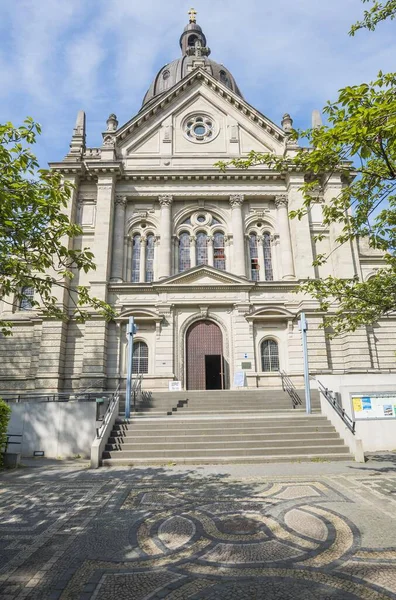 Christuskirche Mainz Renânia Palatinado Alemanha Europa — Fotografia de Stock