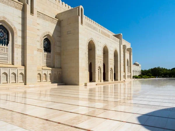 Большая Мечеть Султана Кабуса Маскат Оман Азия — стоковое фото