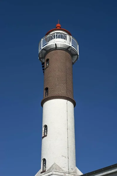 Phare Port Timmendorf Poel Island Mecklembourg Poméranie Occidentale Allemagne Europe — Photo