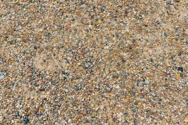 Colorful Pebbles Gravel Texture Full Frame — Stock Photo, Image
