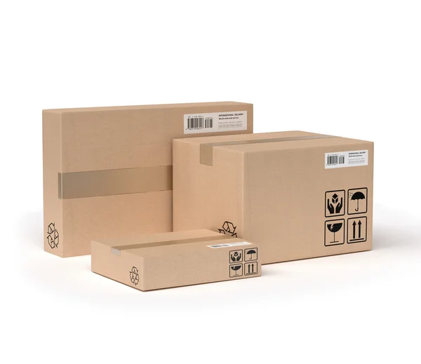 Service of packages — Stock Photo, Image