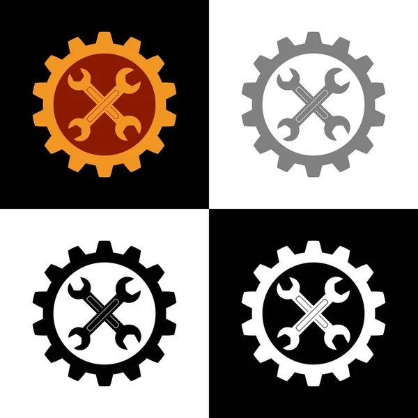 Set Icone Industriali Illustrazione Vettoriale — Vettoriale Stock