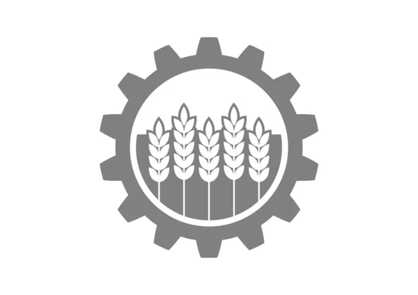 Industrial and agricultural icon on white background — Stock Vector