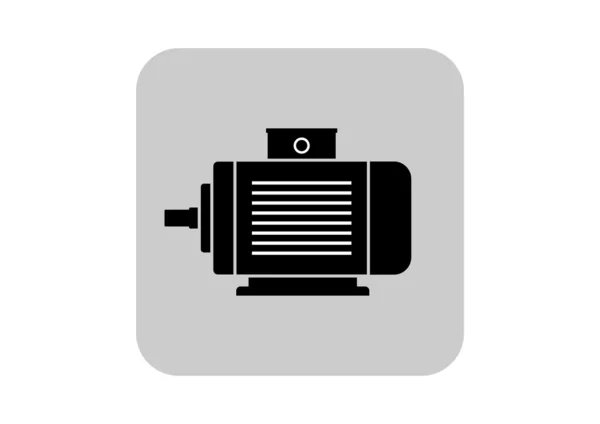 Electric motor icon — Stock Vector