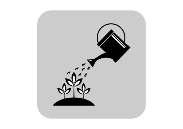 Watering can icon — Stock Vector