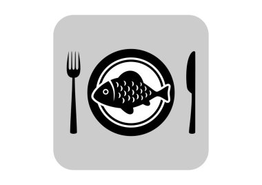 Porselen tabak balık