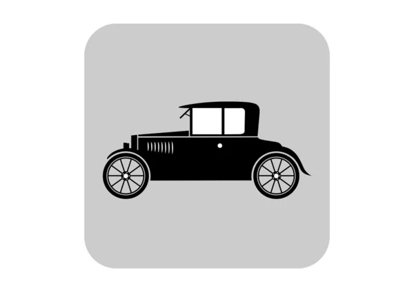 Auto vector pictogram — Stockvector