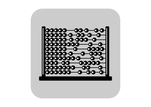 Abacus vector pictogram — Stockvector