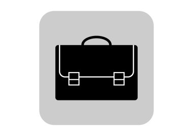 Evrak çantası vektör simgesi 