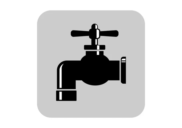 Kraan vector pictogram — Stockvector