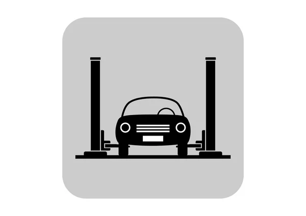 Pictogram auto service — Stockvector