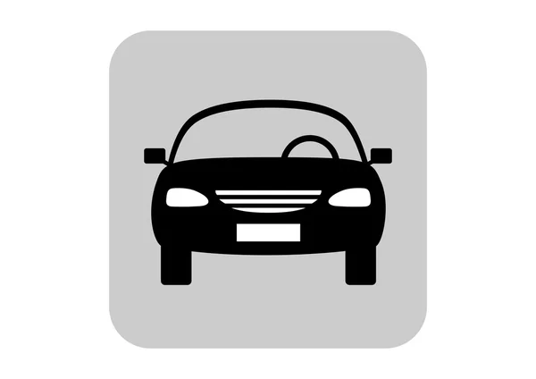 Coche icono vector — Vector de stock