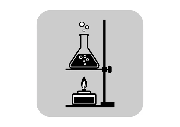 Laborgeräte — Stockvektor