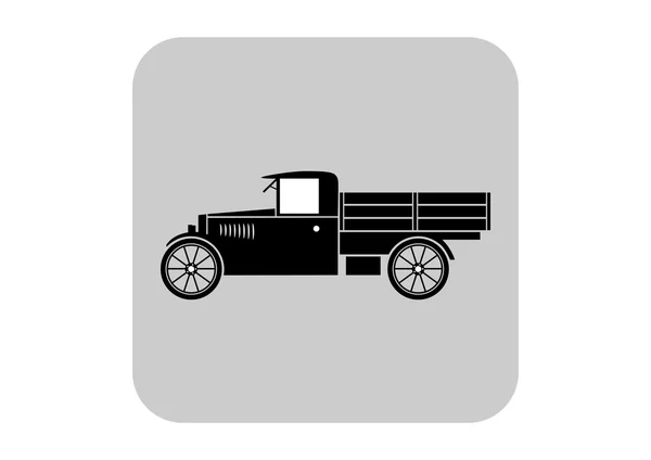 Truck vector icon — Stock Vector