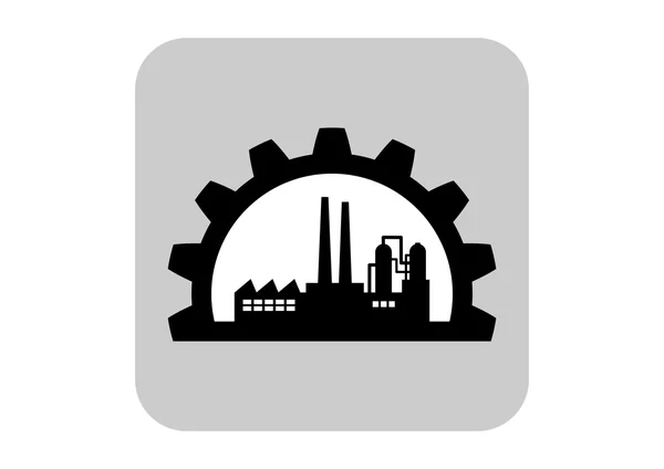 Icono de vector industrial — Vector de stock