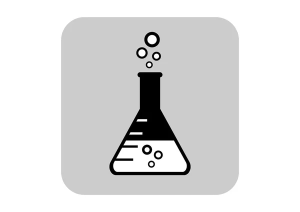 Laborglas-Ikone — Stockvektor