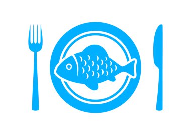 Porselen tabak balık