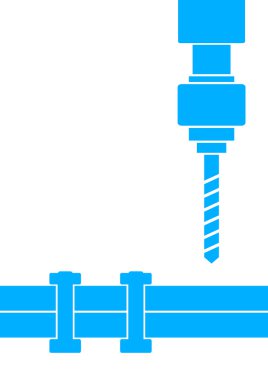 beyaz arkaplanda sondaj