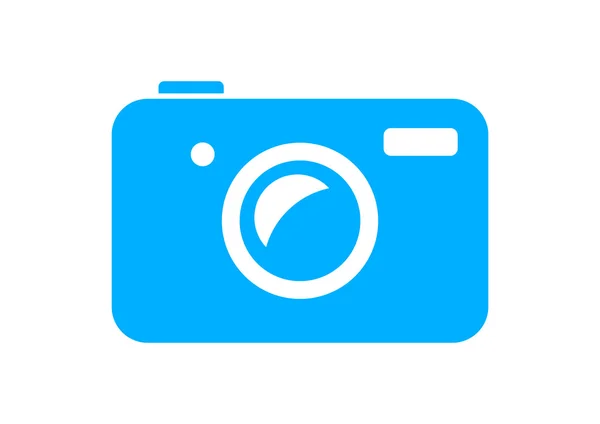 Camera pictogram op witte achtergrond — Stockvector