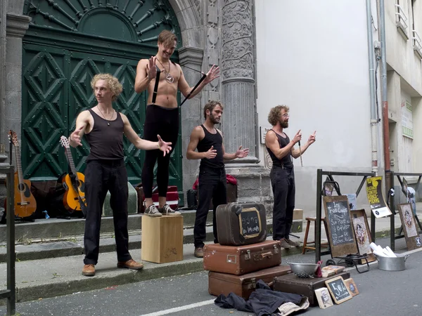 Straat artiesten — Stockfoto