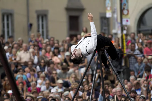 Balancing act. — Stockfoto