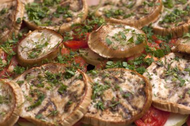 Ratatouille beyaz patlıcan yapılan