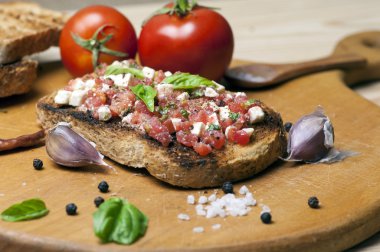 İtalyan bruschetta