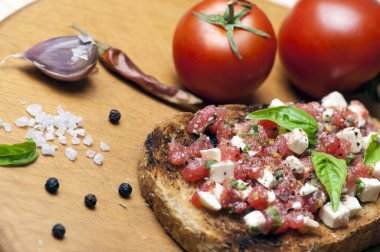 İtalyan bruschetta