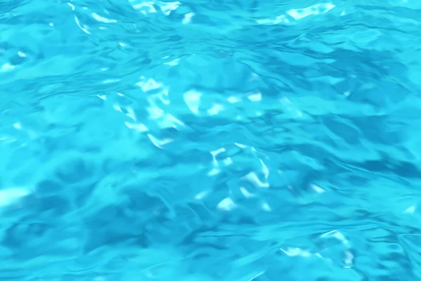 Acqua blu in primo piano piscina sfondo — Foto Stock