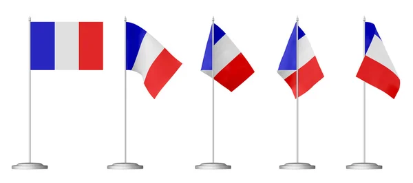 Tischchen Flagge Frankreich — Stockfoto