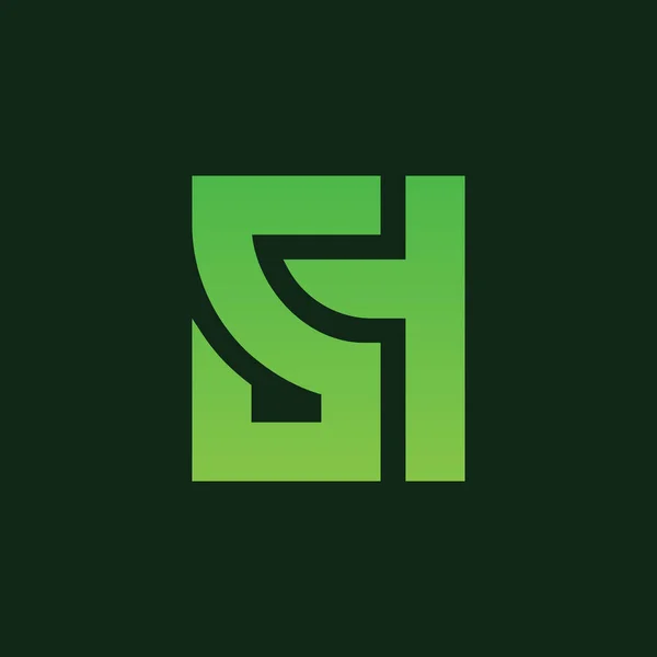 Anfangsbuchstabe Logo Icon Design Vektorillustration — Stockvektor