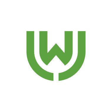 LWJ harf logo vektör şablonu, yaratıcı LWJ yazı tipi logosu