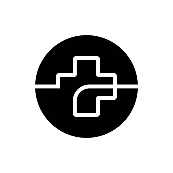Zdravotní Medicína Design Kříže Logo Lékařská Klinika Ikon Koncept Ilustrace — Stockový vektor