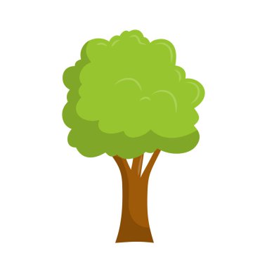 Ağaç resmi illüstrasyonu, ağaç klipsi sanatı, bitki ve çevre, klipsli sanat ağacı, beyaz arkaplanda izole