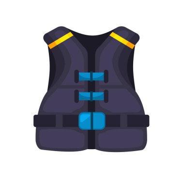 Dalgıç giysisi dalış yeleği ikonu, scuba diving yelek vektör çizimi, dalış klipsi sanatı, dalış klipsi.