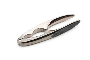 Tutcracker, soyutlanmış beyaz bir grupta fındık maşası.