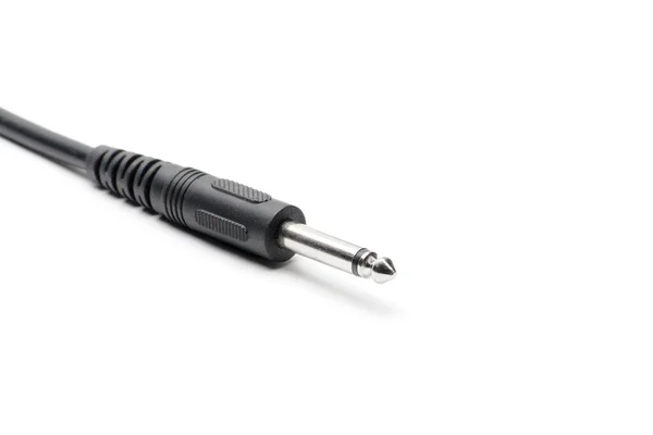 Câble Audio Avec Connecteurs Jack Xlr Trs Pour Microphones Équipements — Photo