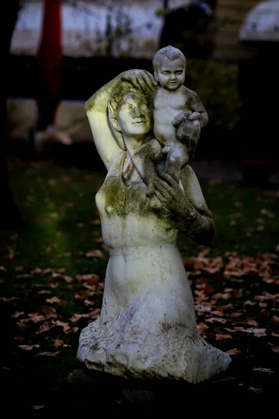 Standbeeld Een Lichtstraal Sofia Bulgarije — Stockfoto